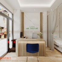 Tạo dựng sự chuyên nghiệp, uy tín nhờ cải tạo thiết kế phòng khám MR.Doctor - Trường Chinh 