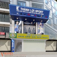 Mẫu thiết kế shop thể thao Thắng Lợi Hiện Đại, Năng Động