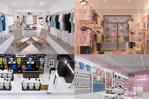 Những mẫu thiết kế shop quần áo độc nhất vô nhị
