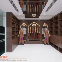 Khám phá dự án thiết kế khu trưng bày pháp phục và phòng họp văn phòng