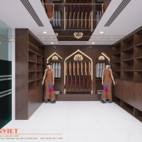 Khám phá dự án thiết kế khu trưng bày pháp phục và phòng họp văn phòng