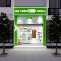 Thiết kế hiệu thuốc Gtue Pharma