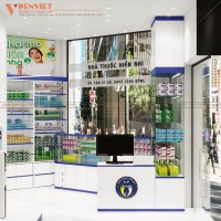 Giải pháp thiết kế nhà thuốc Hiền Nhi 25m2 chuẩn GPP – Hà Nội