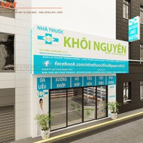 Thiết kế nhà thuốc Khôi Nguyên chuẩn GPP – Đồng Tháp