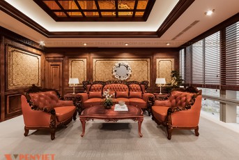 Điểm nhấn trong mẫu thiết kế văn phòng hạng A – Công ty Thiên Ý Hà Nội