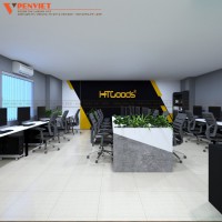 Khắc phục hạn chế mặt bằng nhờ giải pháp thiết kế văn phòng HTGoods – Hà Nội