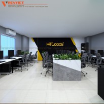 Khắc phục hạn chế mặt bằng nhờ giải pháp thiết kế văn phòng HTGoods – Hà Nội