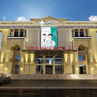 Thiết kế phòng khám đa khoa Thượng Lý – Định hướng hình ảnh cho chuỗi phòng khám của Green Plus Pharmacy 