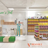 Thiết kế phòng khám thú y Onee’s Pet -  giải pháp cho mặt bằng chỉ 30m2