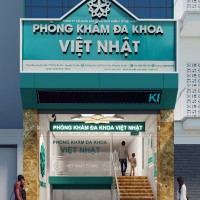 Làm mới thiết kế phòng khám Việt Nhật nhờ không gian sảnh chờ chuyên nghiệp, thu hút