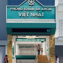 Làm mới thiết kế phòng khám Việt Nhật nhờ không gian sảnh chờ chuyên nghiệp, thu hút