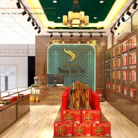 Thiết kế cửa hàng Gia Khang Thượng Đỉnh Yến – Bình Phước