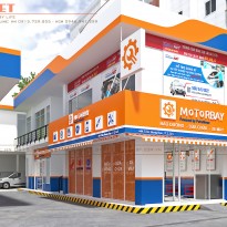 Cải tạo, thiết kế trung tâm bảo dưỡng, sửa chữa xe máy Motorbay