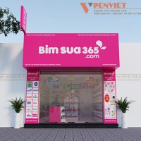 Thiết kế shop mẹ và bé Bimsua365.com – Hà Nội