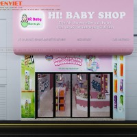 Thế giới tuổi thơ ngọt ngào tái hiện qua thiết kế shop mẹ và bé Hi! Baby Shop