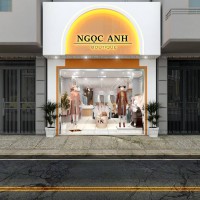 Dự án thiết kế shop thời trang Ngọc Anh Boutique – 60m2 – Thái Bình