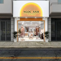 Dự án thiết kế shop thời trang Ngọc Anh Boutique – 60m2 – Thái Bình