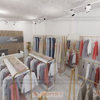 Thiết kế cửa hàng thời trang của Mr Vũ tại Đồng Nai