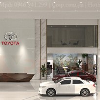 Dự án thiết kế showroom ô tô Toyota Đà Lạt – 1400m2 – Lâm Đồng