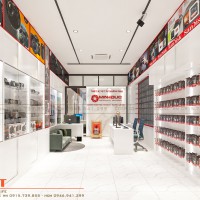 Nâng cấp hình ảnh với ý tưởng thiết kế showroom máy ảnh Minh Đức