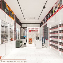 Nâng cấp hình ảnh với ý tưởng thiết kế showroom máy ảnh Minh Đức
