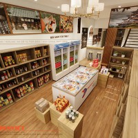 Thiết kế siêu thị mini chuyên hàng ngoại nhập VTFood – 40m2 – Thành phố Hồ Chí Minh