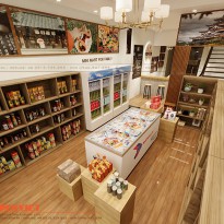 Thiết kế siêu thị mini chuyên hàng ngoại nhập VTFood – 40m2 – Thành phố Hồ Chí Minh