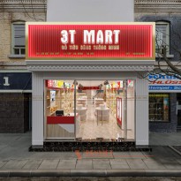 Thiết kế siêu thị mini 3T Mart hút mắt – Hà Nội