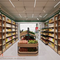 Dự án Thiết kế siêu thị mini HM Hà Thành - 30m2 - Sài Gòn