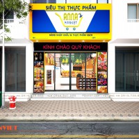 Dự án Thiết kế siêu thị mini Anna’s Market - Quảng Ngãi