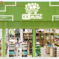 Lột xác ấn tượng với ý tưởng thiết kế siêu thị mini KK Mart 74m2 – Quảng Ninh
