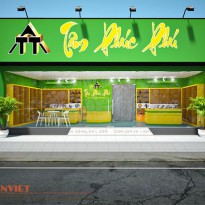 Thiết kế siêu thị mini bày bán nhang trầm Tâm Phúc Phú – Thành phố Hồ Chí Minh 