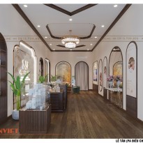 Thiết kế spa Ngọc Diệp theo phong cách hiện đại