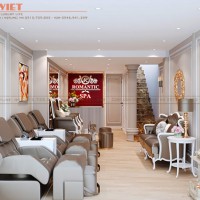 Thiết kế spa Romantic mang phong cách Tân Cổ Điển – Hà Nội