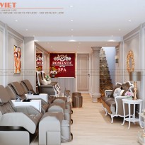 Thiết kế spa Romantic mang phong cách Tân Cổ Điển – Hà Nội
