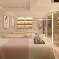 Thiết kế quán gội đầu dưỡng sinh – một gợi ý thiết kế spa mini tại Hà Nội