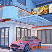 Hoàn thiện vẻ đẹp sang trọng của mẫu thiết kế tiệm vàng Công Thành Huệ 2 – Trà Vinh