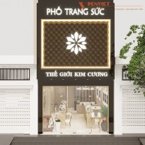 Thiết kế cửa hàng kim cương Trang Sức Phố sang trọng, tiết kiệm chi phí – Hà Nội