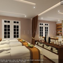 Thiết kế nội thất Spa Muối - Đặng Tiến Đông - Hà Nội