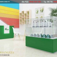 Thiết kế shop mỹ phẩm Chị Cẩm - Bình Dương