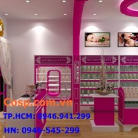 Dự án thiết kế shop mỹ phẩm cao cấp - Chị Hương - TP. HCM