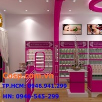 Dự án thiết kế shop mỹ phẩm cao cấp - Chị Hương - TP. HCM