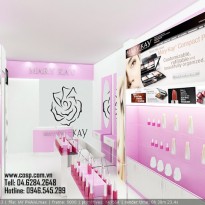 Thiết kế cửa hàng mỹ phẩm MaryKay - Trần Đại Nghĩa