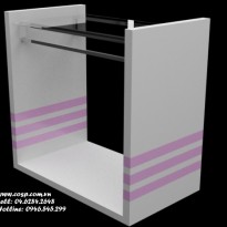 Kệ Giữa Nhà Treo Quần Áo Cho Shop Baby - CPKTE142