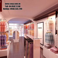 Thiết kế cửa hàng thời trang công sở HT Fashion - Hoàng Đạo Thành