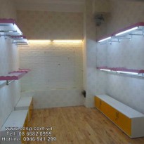 Thiết kế cửa hàng thời trang trẻ em Booms - Thủ Đức