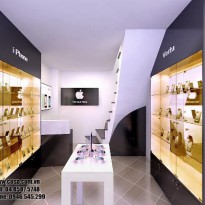 Thiết kế và thi công cửa hàng điện thoại di động - 24 Yên Phụ