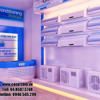 Thiết Kế - Thi Công Cửa Hàng Điều Hòa Không Khí - Đống Đa