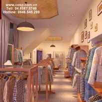 Thiết kế cửa hàng thời trang Vintage - H One