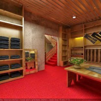 Mẫu thiết kế shop thời trang quần Jean - Bà Triệu